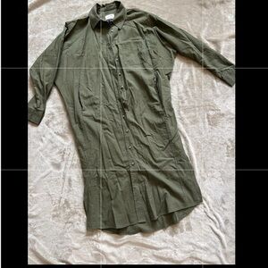 Universal thread button down dress sz small